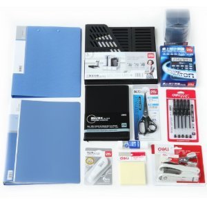 Deli 得力 9667 新進(jìn)員工辦公文具套裝/組合 入職必備-辦公用品-亞馬遜中國