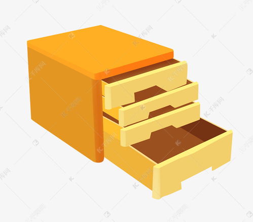 辦公用品抽屜插畫素材圖片免費下載 千庫網